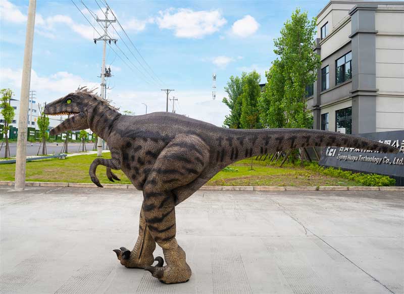 Trajes de dinosaurios en parques temáticos globales