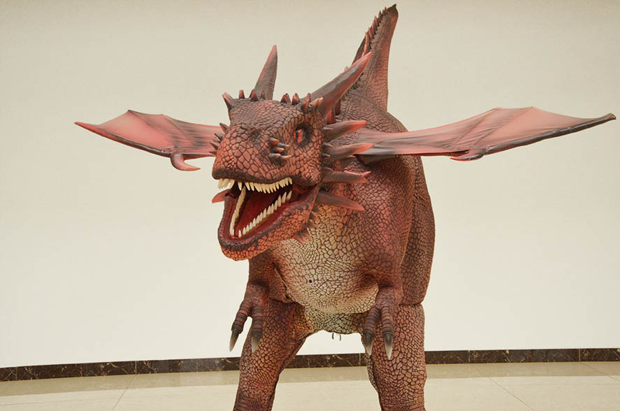 Premium Quality Dragon Mascot Costume For Performance