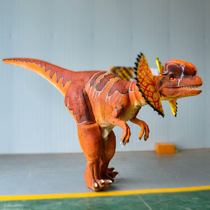Jurassic Park Dilophosaurus Dinosaur Costume for adult