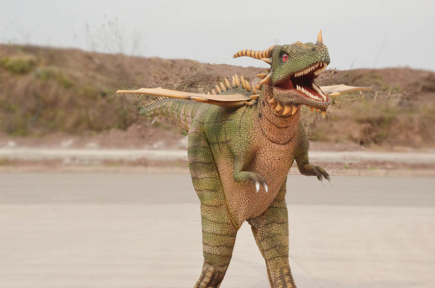 Customizable Walking Dragon Costume For Adults