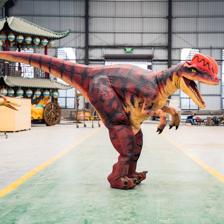 Jurassic Park Dilophosaurus Dinosaur Costume