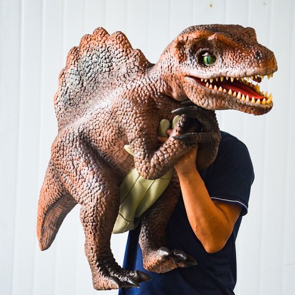 Jurassic Park hand puppets Dinosaur Spinosaurus