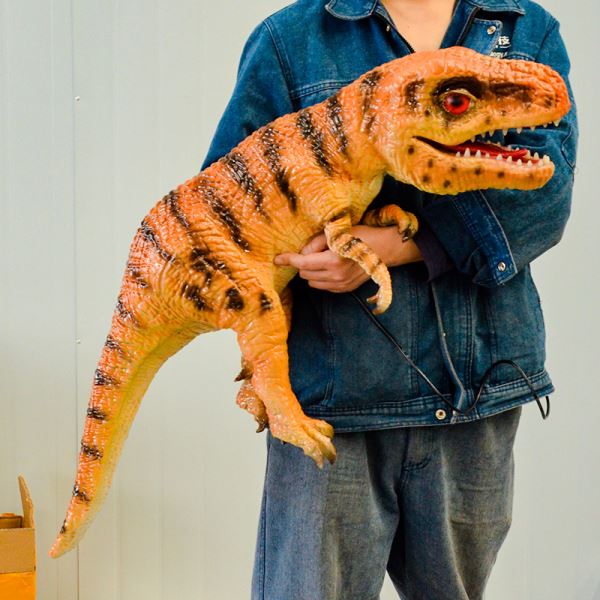 Jurassic Park Traje de Dinosaurio Muñeca de Mano Tiranosaurio