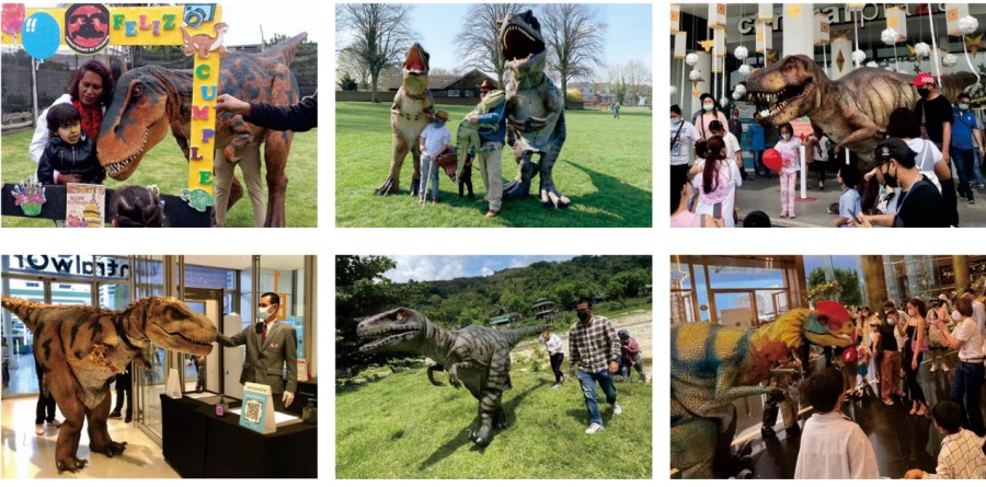 Proyecto de Traje de Dinosaurio de Ecuador