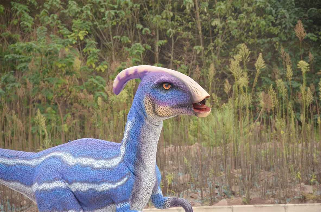 Jurassic Parasaurolophus Walkable Suit